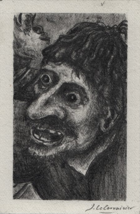 D'après Christ Carrying the Cross de Quentin Metsys