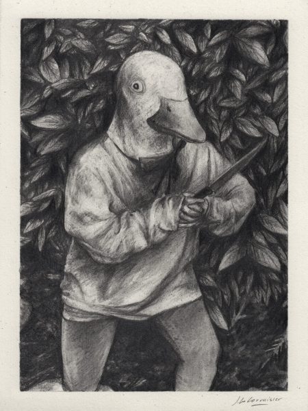 CANARD AU COUTEAU