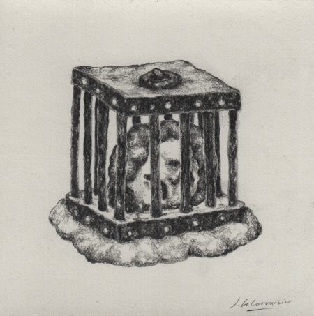 TÊTE EN CAGE