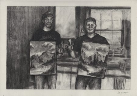 2 disciples de Bob Ross